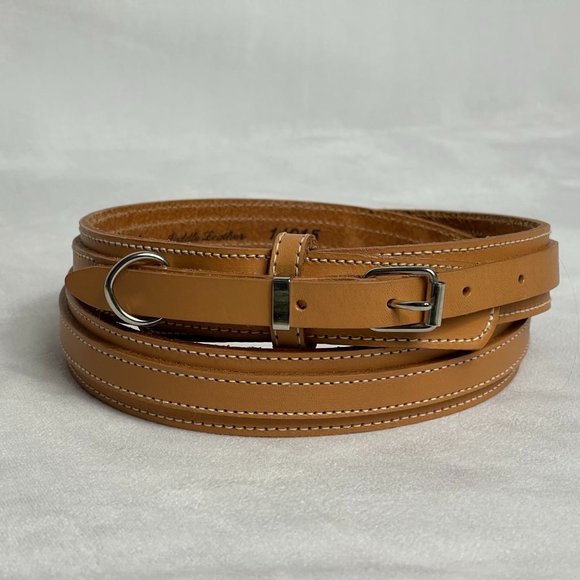 Eddie Bauer Tan Leather Belt